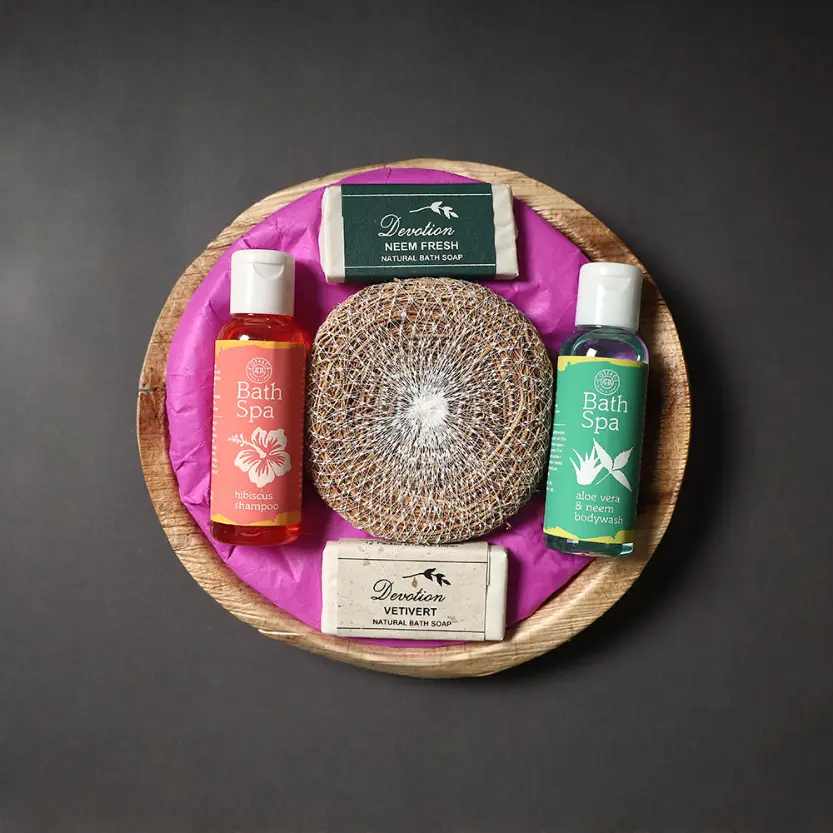 Areca Leaf Basket Gift Set